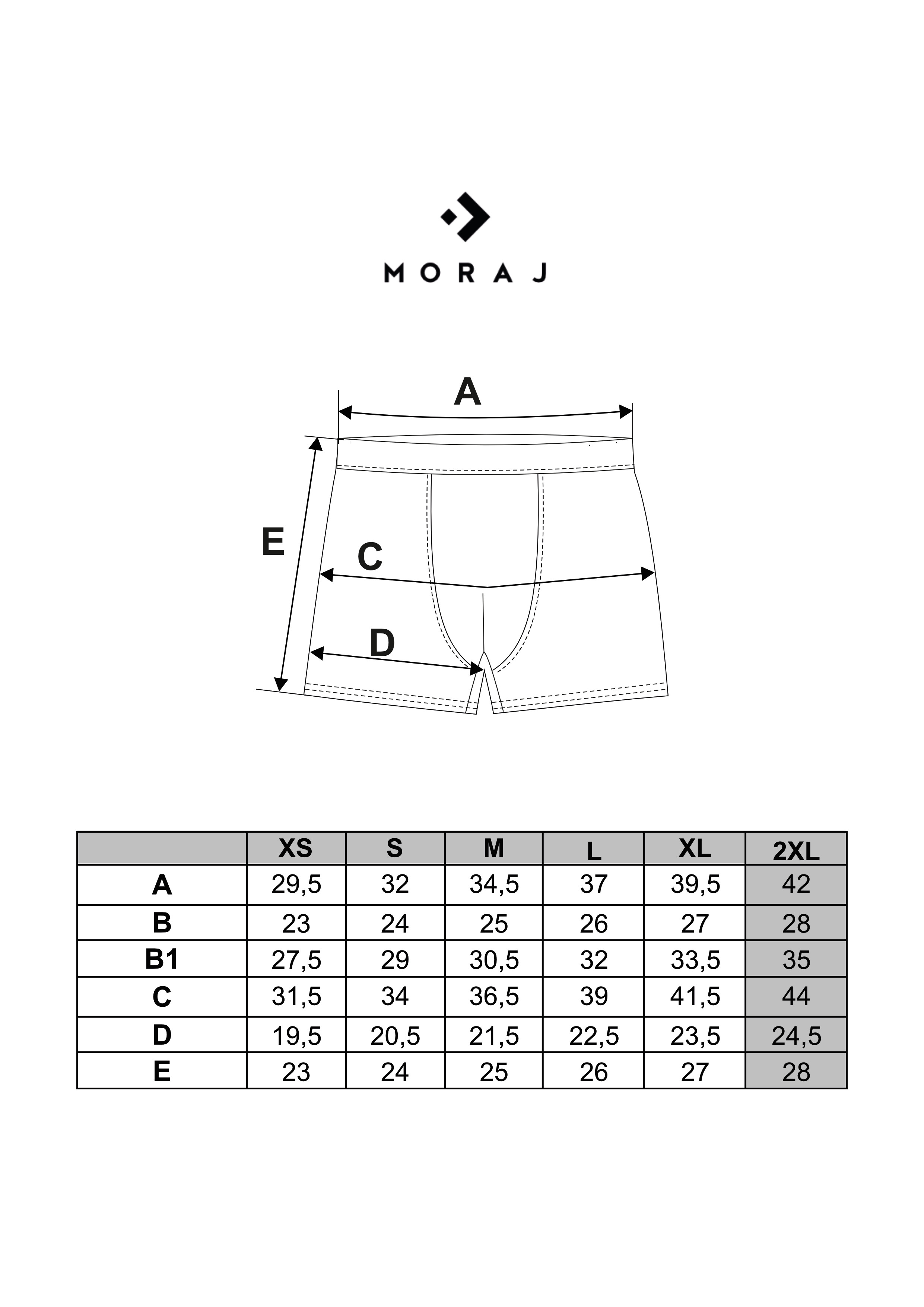 Męskie majtki bokserki bawełniane geometryczny wzór 3-pak