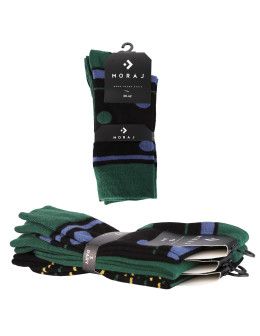 Skarpetki męskie długie w klasyczne wzory 3-pak  - produkt 2