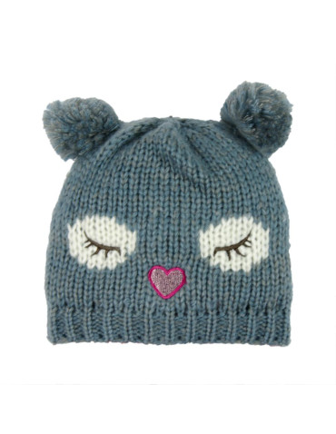 Czapka dziecięca z uszkami