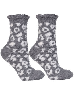 Ciepłe skarpetki damskie długie w cętki 3-pak - produkt 2