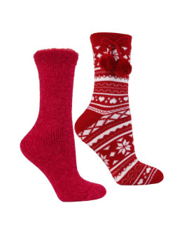 Zestaw na prezent damski skarpetki zimowe 2-pak