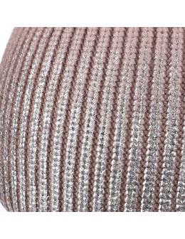 Ciepła zimowa czapka damska z pomponem - produkt 2