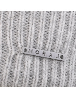 Ciepła damska czapka zimowa z angory dzianinowa - produkt 2