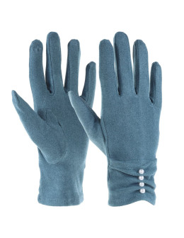 Damskie rękawiczki z perełkami