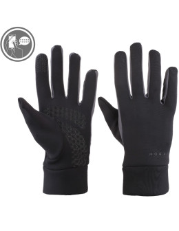 Rękawiczki damskie sportowe dotykowe ocieplane z ABS