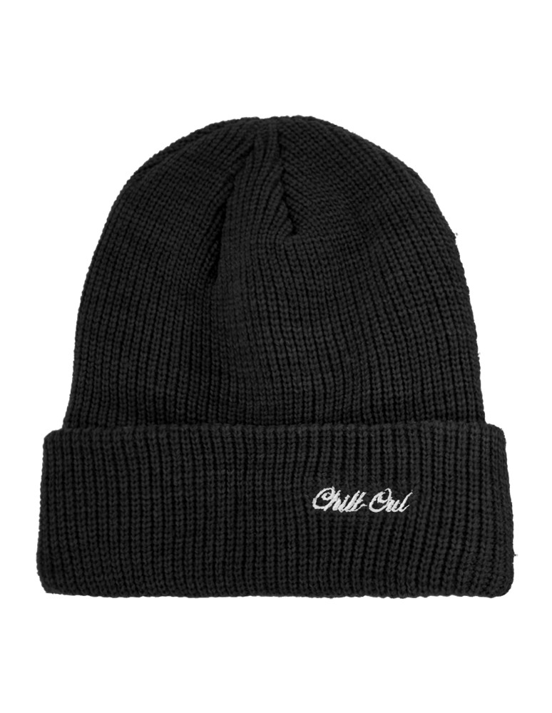 Czapki - Zimowa czapka damska ocieplana typu beanie CZARNY - produkt moraj.pl 1