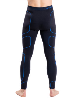 Męskie legginsy bielizna termoaktywna spodnie bezszwowe  - produkt 2