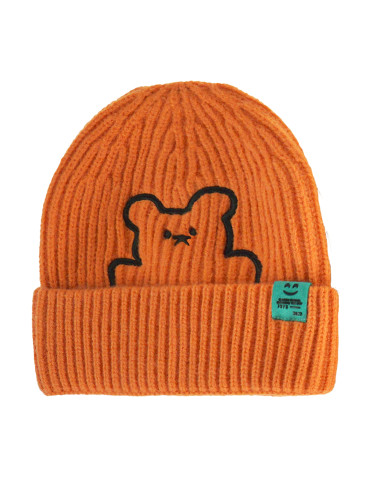 Ciepła dziecięca czapka beanie z misiem