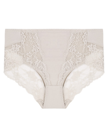 Figi - Damskie figi maxi bikini z koronkowym wykończeniem 4-pak WIELOKOLOROWY - produkt 2