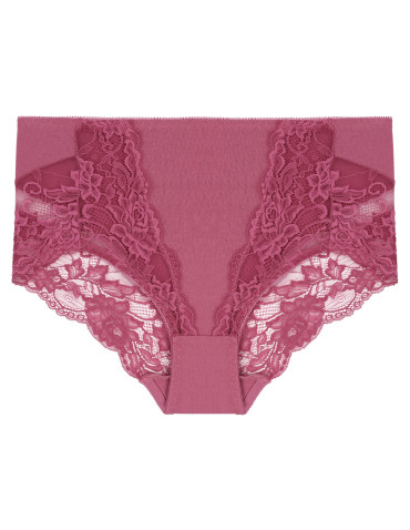 Figi - Damskie figi maxi bikini z koronkowym wykończeniem 4-pak WIELOKOLOROWY - produkt 3
