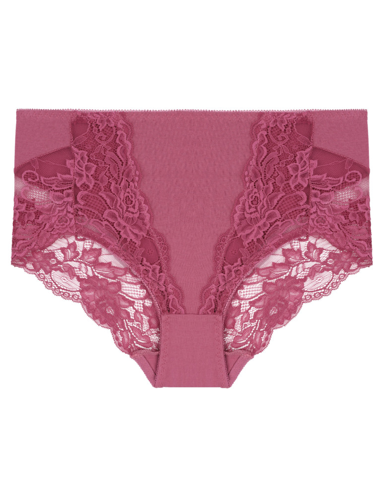 Figi - Damskie figi maxi bikini z koronkowym wykończeniem 4-pak WIELOKOLOROWY - produkt moraj.pl 3