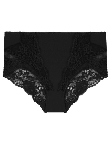 Figi - Damskie figi maxi bikini z koronkowym wykończeniem 4-pak WIELOKOLOROWY - produkt 5