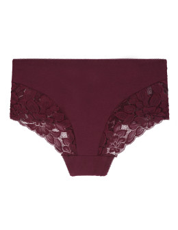 Damskie majtki figi z wysokim stanem i koronką bawełna 4-pak  - produkt 2