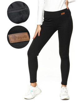 Legginsy ocieplane damskie plus size
