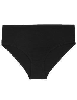 Figi majtki damskie bawełna z elastanem czarne 12-pak - produkt 2