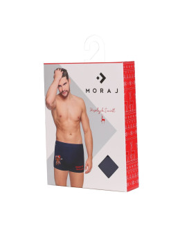 Bokserki męskie świąteczne z zabawnym napisem  - produkt 2