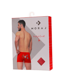 Majtki bokserki męskie świąteczny wzór Mikołaja zabawne - produkt 2