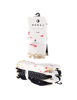 Ciepłe skarpetki damskie świąteczny wzór Termo Frotte 3-pak  - produkt 2