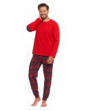 Piżama męska dwuczęściowa z...