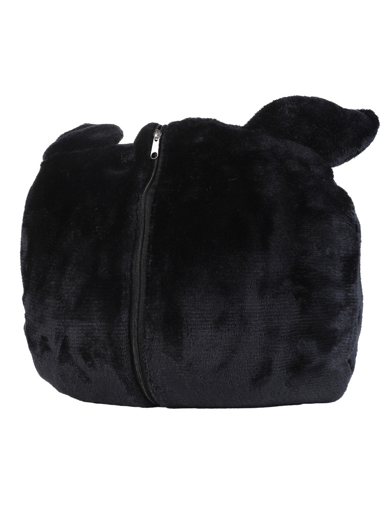 Kocobluzy - Kocobluza nietoperz bluza 2w1 koc i poduszka CZARNY - produkt moraj.pl 4