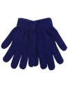 Rękawiczki klasyczne dla dzieci 16 cm akrylowe GRANATOWY