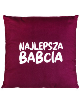 Poduszka dekoracyjna Najlepsza Babcia na prezent