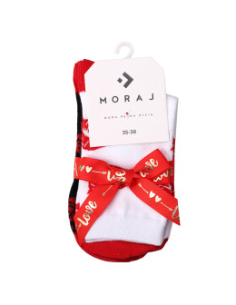 Damskie skarpetki walentynkowe w usta 2-pak - produkt 2