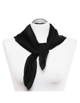 Damska apaszka satynowa gładka  - produkt 2