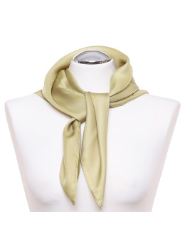 Damska apaszka satynowa gładka - produkt 2