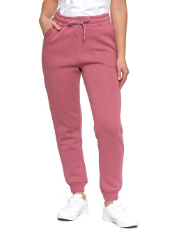 Damskie spodnie dresowe ocieplane z kieszeniami