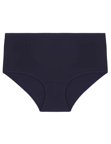 Damskie figi maxi bikini bawełniane wysoki stan 3-pak  - produkt 2