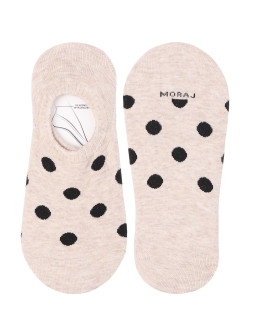 Damskie skarpetki niskie stopki w grochy 12-pak - produkt 2