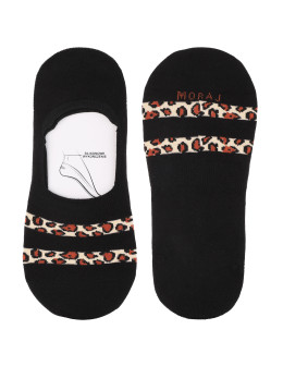 Skarpetki damskie niskie stopki z panterkowym wzorem 12-pak  - produkt 2