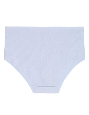 Damskie majtki bawełniane z wysokim stanem Plus Size 4-pak - WIELOKOLOROWY  - produkt 2