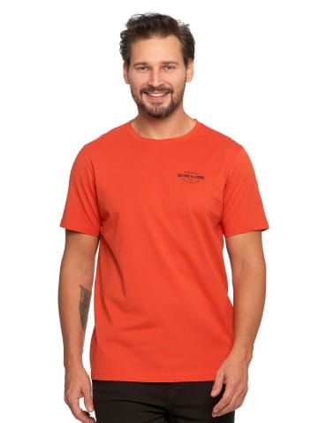 Koszulki i Tank Topy - T-shirt męski bawełniany koszulka z nadrukiem POMARAŃCZOWY - produkt 1