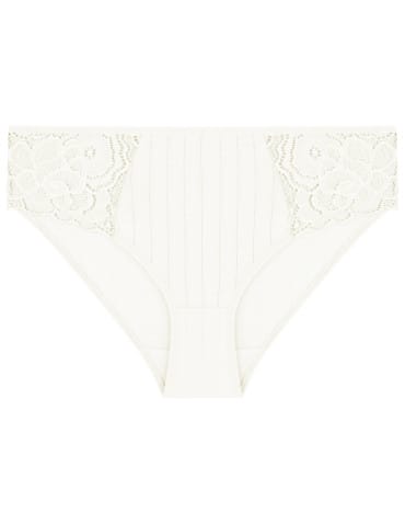 Majtki figi - Majtki damskie figi bikini z koronkowymi wstawkami 6-pak WIELOKOLOROWY - produkt 5