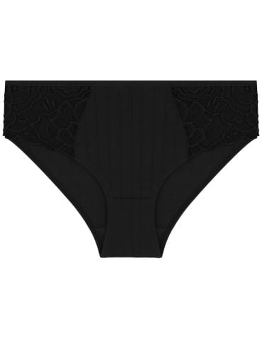 Majtki figi - Majtki damskie figi bikini z koronkowymi wstawkami 6-pak WIELOKOLOROWY - produkt 8