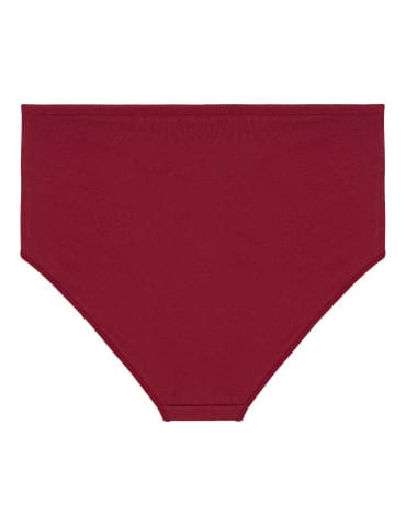 Majtki z wysokim stanem - Majtki damskie maxi bikini Plus Size z koronką 6-pak WIELOKOLOROWY - produkt 4