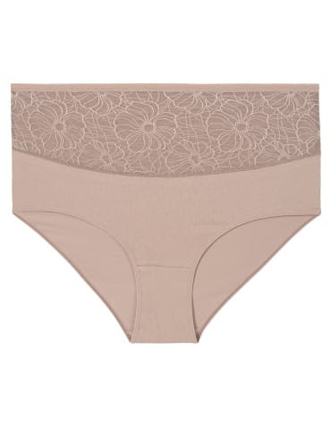 Majtki z wysokim stanem - Majtki damskie maxi bikini Plus Size z koronką 6-pak WIELOKOLOROWY - produkt 5