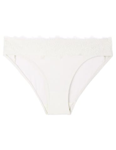 Majtki figi - Majtki damskie mini bikini wiskozowe z ozdobną koronką 6-pak - produkt 4