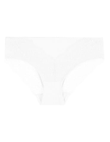 Majtki figi - Majtki damskie figi bikini z koronką prążkowane 12-pak - produkt 4