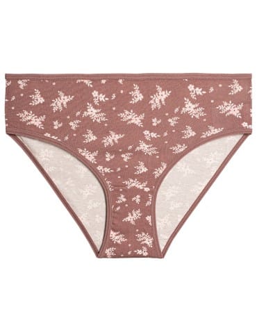 Majtki damskie figi bikini bawełniane wzorzyste i gładkie 6-pak - WIELOKOLOROWY - produkt 2