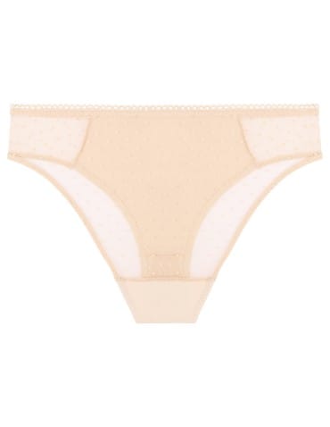 Majtki figi - Majtki damskie figi bikini wysokiej jakości z koronkowym tyłem 2-pak WIELOKOLOROWY - produkt 3