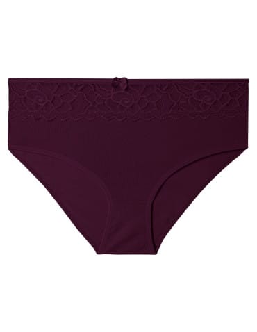 Majtki z wysokim stanem - Majtki damskie MAXI BIKINI bawełniane z elegancką koronką 5-pak WIELOKOLOROWY - produkt 6