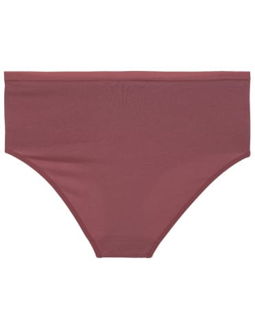 Majtki figi - Majtki damskie maxi bikini bawełniane z koronkową falbanką 4-pak WIELOKOLOROWY - produkt 4