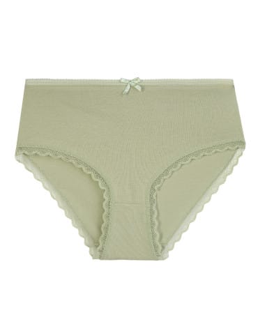 Majtki z wysokim stanem - Majtki z wysokim stanem damskie bawełniane z kokardką wygodne maxi bikini 5-pak WIELOKOLOROWY - produkt 6