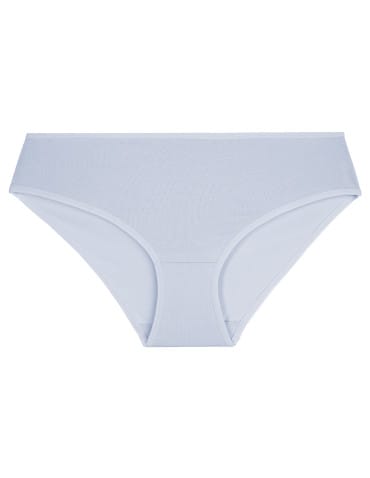 Majtki figi - Wygodne majtki damskie bikini bawełniane prążkowane figi w kwiatowe wzory 4-pak WIELOKOLOROWY - produkt 4