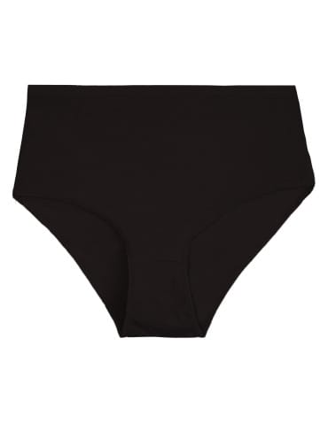 Majtki z wysokim stanem - Figi damskie maxi bikini z wiskozy bambusowej gładkie majtki z wysokim stanem 4-pak WIELOKOLOROWY - produkt 4