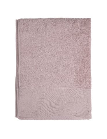 Ręcznik kąpielowy bawełniany 70x140 chłonny duży z błyszczącą nitką lurex - JASNY R&Oacute;Ż