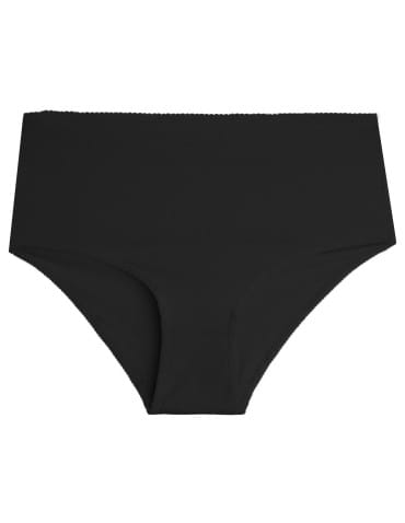Majtki z wysokim stanem - Majtki damskie maxi bikini z bawełny wysoki stan gładkie i wzorzyste duży zestaw 7-pak WIELOKOLOROWY - produkt 9
